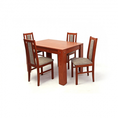 Kis Félix asztal 120-as Calvados + 4 db Félix szék