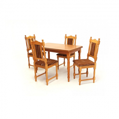 Kis Wénusz asztal 120-as Éger + 4 db Wénusz szék