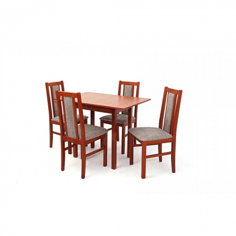 Szeged asztal 70x50-es Calvados + 4 db Félix szék