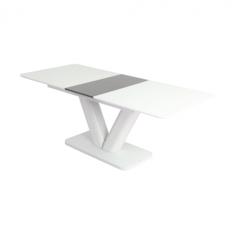 Hektor asztal 160 (fehér/szürke)